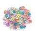 100 Pcs Handmade Mulberry Paper Patch Gardenia Jasmine Flowers 30x30mm Mulberry Paper Flower Scrapbooking Wedding DIY Craft Supplies Card (Pastels Tone)