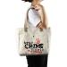 Funny Detective Canvas Tote for True Crime Lovers | Unique Gifts for Crime Junkies | TOBGBE - Buy Online on GoSupps.com