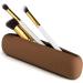 Corneria Silicone Makeup Brush Holder | Portable Travel Organizer by B & C Directly Brown S - Shop Now! - Buy Online on GoSupps.com