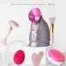 Envie Rechargeable Facial Cleansing Brush & Massager - Pulsing Silicone Exfoliator Blackhead & Makeup Remover (Pink) | International Shipping Available - Buy Online on GoSupps.com