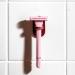HANNI Hero Safety Razor Holder - Heavy Duty Storage Stand for Shaving Accessories | Bathroom & Shower Organizer | Burgundy Razor Storage for Men & Women - Buy Online on GoSupps.com