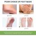 Moisturizing Foot Mask - 4 Pairs Foot Peeling Mask for Dry & Cracked Feet | Exfoliating Foot Spa Socks for Men & Women - Buy Online on GoSupps.com