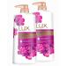 LUX( ) LUX Charming Peony Shower Gel with Orange Oil Long-Lasting Fragrance Nourishing Body Wash Men and Women Pack of 2 1 L