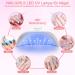 Buy NailGirls 36W LED UV Nail Lamp - 3 Timer Settings 18 Light Pearls Auto Sensor & LCD Display for Perfect Gelngel Fast International Shipping! - Buy Online on GoSupps.com