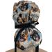 French Bulldog Print Scrub Hat | Unisex Surgical Cap for Nurses & Doctors | Tie Back Working Cap - Buy Online on GoSupps.com