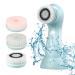 Ubbetter Rechargeable Facial Brush Set | 2 Speeds, 3 Brush Heads, Blackhead Remover | Exfoliating Massage | Waterproof Cleansing Brush - Buy Online on GoSupps.com
