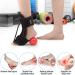 Plantar Fasciitis Night Splint with Foot Drop Orthotic Brace & Spiky Massage Ball - Buy Online on GoSupps.com
