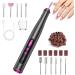 GOSIA Electric Nail Drill Professional Nail Kit for Acrylic Gel Rechargeable Portable Nail Set - Buy Online on GoSupps.com
