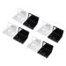 TOVINANNA 8pcs Eye Shadow Box Eyeshadow Pans 2 Grids Eye Shadow Eye Shadow Case Empty Eyeshadow Plastic White