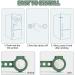 Cupboard Locks for Children Child Safety Cupboard Locks 6PCS Clamshell Baby Drawer Safety Lock Adhesive Baby Proofing Cabinet Lock No Drilling Required - Buy Online on GoSupps.com