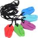 Alomejor 5pcs Silicone Teething Necklace - Soothing Baby Teethers for Gum Relief | International Shipping Available - Buy Online on GoSupps.com