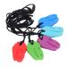 Teething Necklace Soothing Gums Heat Resistant Baby Teether for Teething