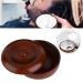 Ankroyu Foaming Shaving Soap Cream Bowl Rubber Wood Shaving Shell with Lid | Keeps Foam Warm for Men's Wet Shaving - Buy Online on GoSupps.com
