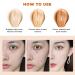 Erinde 3 Colors Concealer Palette - 3 in 1 Cream Concealer, Contour, Foundation & Color Corrector for Dark Circles - Waterproof & Long-Lasting Full Cover Concealer Makeup - Includes Concealer Brush 15g/0.53oz SET B - Buy Online on GoSupps.com