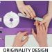 Baluue 2 Sets Nail Stand for Press On Nails Display Practice Art Fake Nail Holder Painting Nails Stand False Nail Designs for Home DIY Beginner Salon Supplies White - Buy Online on GoSupps.com