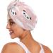 Kid Panda Dry Hair Cap - 2 Piece Quick Drying Towel Set with Button Headband | Super Absorbent & Soft - Buy Online on GoSupps.com