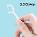 Tingdongwei 200 Dental Floss Sticks - Interdental Cleaners for Effective Plaque Removal & Oral Care - Buy Online on GoSupps.com