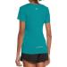 Baleaf Women's Short Sleeve Running Shirt | Teal | Size Medium - Buy Online on GoSupps.com