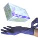SFM Stable Work Nitril: XS S M L XL Lang & SuperSoft Purpur Blue Powder-free F-Tex ACC-Free disposable Disposal gloves Investigation gloves Nitrile gloves XS (100) XS purple 1 donor