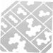 EXCEART Camouflage Spray Board Models Stencils for Crafts Painting Templates Washable Template Paper As Shown 8.50X5.50X0.20CM - Buy Online on GoSupps.com