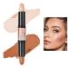 Vegan Highlighter & Contour Pencil - Dual End Shimmering Stick for Universal Contouring & Brightening - Buy Online on GoSupps.com