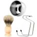 Beavorty Beard Care Set - 2 Razor Brushes Shaving Stand & Bamboo Tools for Men - Buy Online on GoSupps.com