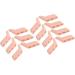 Buy 7 Pairs of Silicone Toe Spacers - 3-Hole Small Peg Separators for Hammer Toe & Bunions - Orange Toe Spreaders for Overlapping Toes - Buy Online on GoSupps.com