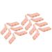 Buy 7 Pairs Small Silicone Finger Separators - 3 Holes Dividers & Finger Separators in Hammer Orange for Perfect Manicure! - Buy Online on GoSupps.com
