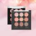 9 Color Eyeshadow Pallet | Shimmer Eyeshadow Palette Shimmer Eye Shadows Nude and Earth Tones Eye Shadow Long Lasting 02# - Buy Online on GoSupps.com