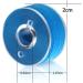 ilauke 36Pcs Bobbins Sewing Thread with Bobbin Case - Polyester Thread for Brother/Singer/Babylock/Janome Embroidery Machine - 36 Color Set - Buy Online on GoSupps.com