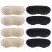 4 Pairs Heel Grips for Men and Women, Heel Pads for Shoes Too Big, Self-Adhesive Heel Cushion Inserts for Loose Shoes - Heel Pain Relief Bunion Callus Blisters