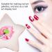 Resin Nail Art Palette Star Shaped Painting Color Mixing Plate Cosmetic Mixing Tools White Nail Tech Supplies - Buy Online on GoSupps.com