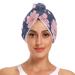 Pink Daisy Flower Hair Towel 2 Pack Super Absorbent Hair Drying Towel Quick Dry Hair Turbans Head Towel with Button Twisty Wrap for Women Girls