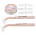 Beavorty 1 Set Eye Makeup Aid Reusable Eyelash Stencil Eye Makeup Tool Eyelash Guide Eyeliner Stencils Lower Eyelash Stamps False Eyelashes Stamp Lower Lashes Stamp Diphenylene