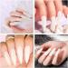 Opal Poly Extension Gel ROSALIND 2 PCS 2 oz White Poly Nail Gel kit Nail Builder for Opal Nail Art Decoration Nail Thickening Poly Nail Gel Tube Easy to DIY Use Need UV Lamp - Buy Online on GoSupps.com