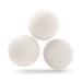 Cosy House Collection Wool Dryer Balls - Premium Reusable Natural Fabric Softener - Eco-Friendly Saves on Time and Energy - Soften Clothes Naturally - Reusable for Up to 3 Years - White (Pack of 3) 3-Pack