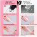 Strong Nail Glue Gel - Soft Nail Gel with Hard Resistant Gel - 30ml Sculpting and Bonding Adhesive - Reinforced Residue-Free Adhesion for Home Manicures - Buy Online on GoSupps.com