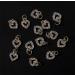 10pcs Sweet 3D Gold Heart Dangle Alloy Glitter Nail Charm Rhinestone Nail Jewelry Pendants Diamond Nail Art Dangle Nail Piercing Charms Alphabet Alloy 3D Nail Art Charm Acrylic Tips - Buy Online on GoSupps.com