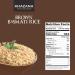 Khazana Premium Brown Basmati Rice - 10lb Bag | Non-GMO, Gluten-Free, Kosher | Aged Aromatic Grain From India - 10 Pound Pack - Buy Online on GoSupps.com