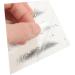 Baluue 72 Pcs Eyebrow Stickers Fake Eyebrows Waterproof Makeup Eyebrow Tool Makeup Stickers Black Soy Ink - Buy Online on GoSupps.com