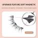 LFCFBH 2 Pairs No Glue Magnetic Eyelashes without Eyeliner Reusable Magnetic Eyelashes Natural Look with Applicator - Buy Online on GoSupps.com
