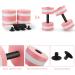 2PCS Aquatic Dumbbells for Water Aerobic Exercise & Aqua Fitness - Pink - Buy Online on GoSupps.com