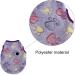 2 Pcs Warm Pet Shirt Footprints Pattern Pet Plush Pullover Soft Dog Plush Warm Hoodies Coat Apparel for Rabbit Cat Kitten Dog Puppy (XXS) - Buy Online on GoSupps.com