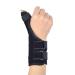 Thumb Spica Splint Wrist Stabilizer Brace Arthritis Support Sleeves Adjustable Trigger Finger Immobilize Removable Splint Reversible Hands Wrap for Tendonitis Cracking Callus Black