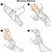 Shop 6 Pairs Cotton Compression Socks for Men & Women - 8-15mmHg Knee High Circulation Support - International Shipping Available - Buy Online on GoSupps.com