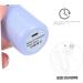 AUTSUPPL Moisturizer Portable Car Humidifier Mini Air Humidifier Oul Diffuser Blue Plastic Material 10.80X3.80X3.80CM - Buy Online on GoSupps.com