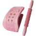 Adjustable Lumbar Support Back Extensor - 3-Step Spine Cracker Board with Massage Tab for Lower Back Pain Relief - Buy Online on GoSupps.com