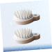 Beaupretty 6-Pack Silicone Luffa Back Scrubber & Razor Head Massager Japan White Healthcare for Scalp & Nasal Care - Buy Online on GoSupps.com