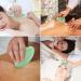 Gua Sha Set - 5pcs Jade Facial Massage Tools for Spa & Face Yoga | International Shipping - Buy Online on GoSupps.com