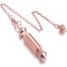 Crystears Rose Gold Copper Pendulum - Esoteric Spiral Pace Trailer for Divination Reiki Healing & Meditation - Buy Online on GoSupps.com
